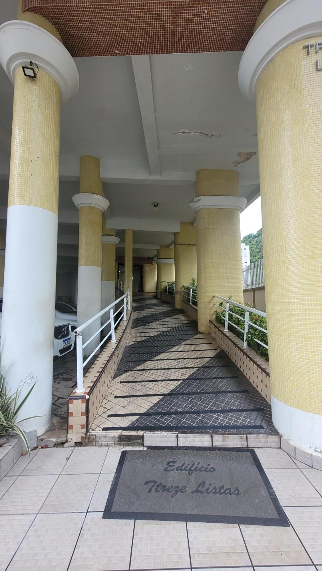 Apartmán Lindo Kitnet Vista Ao Mar Itarare Sao Vicente Exteriér fotografie